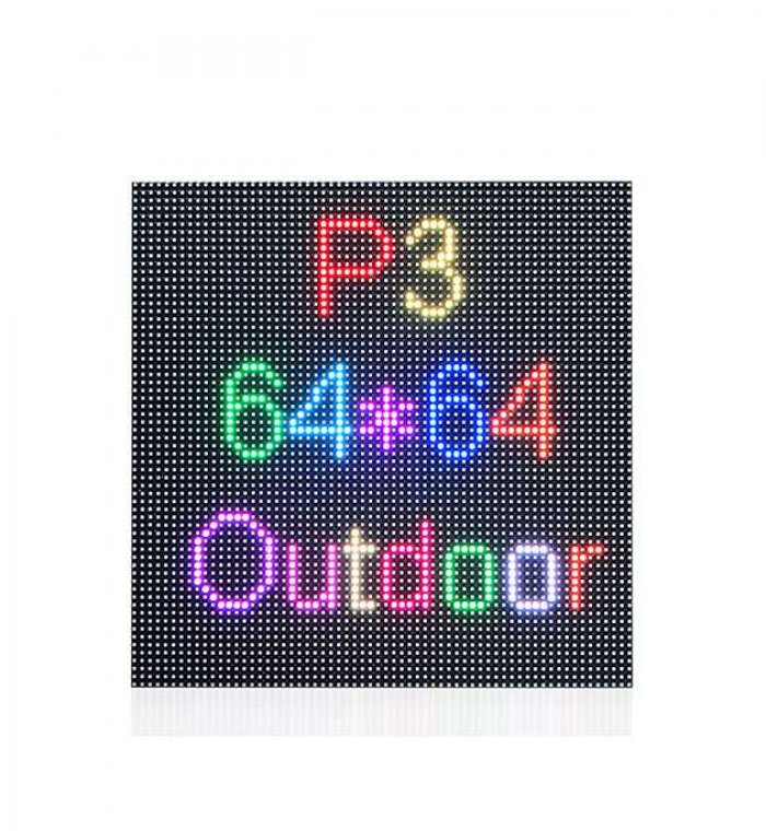 P3 Outdoor LED Display panel full colour LED Screen module 192x192mm